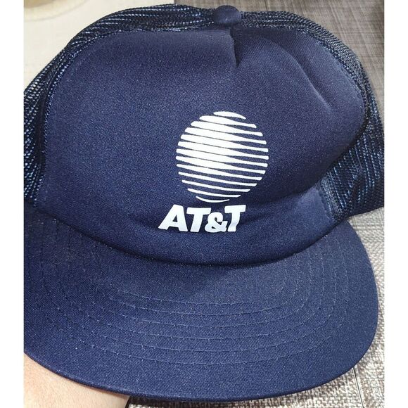 Lot of 7 Vintage AT&T hats/caps trucker style snapback. See images & description - Picture 10 of 15